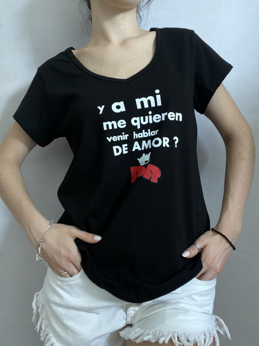 Remeras escote en V